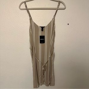 Forever 21 Striped slip dress